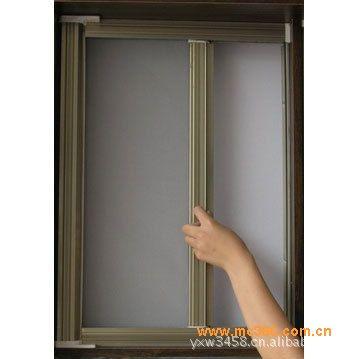 铝合金节能门窗,防护窗,隐形纱窗,优质37,42帘片生产.